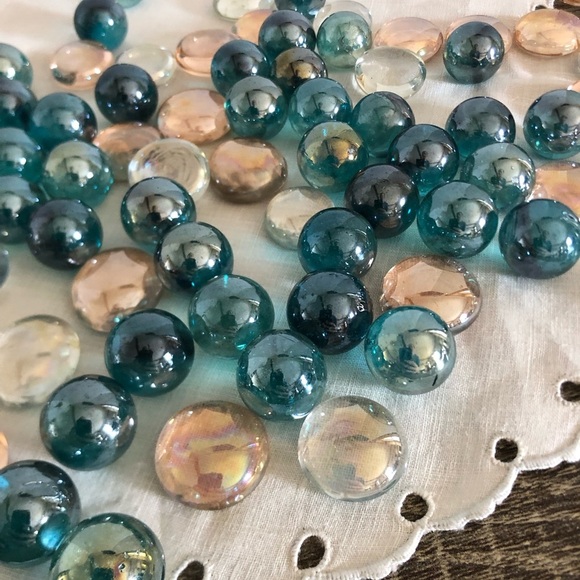 Vtg Glass Vase Filler Beads - Picture 6 of 10